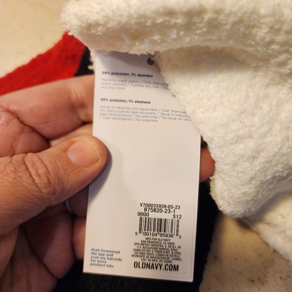 J1 - NWT Old Navy Christmas Cozy Socks 3-Pack - Picture 4 of 5